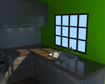 kitchen 3d obj - Kitchen by 3DUniverse Pro